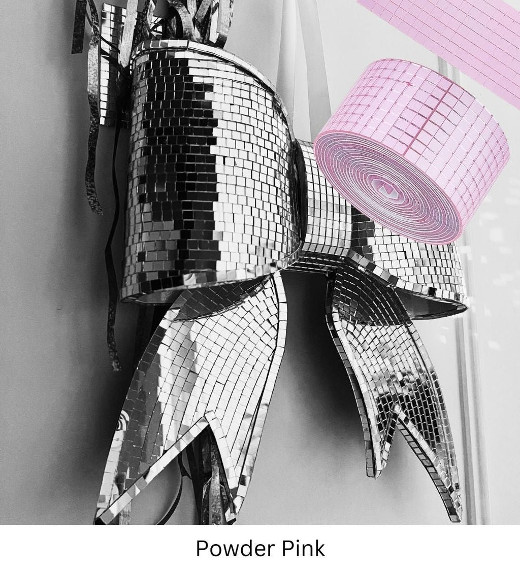 Disco Bow Hanging Artwork