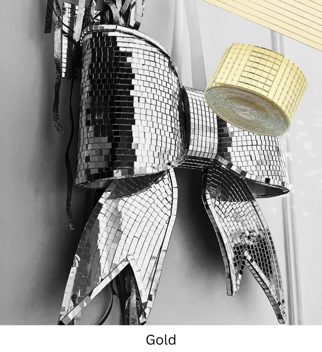 Disco Bow Hanging Artwork