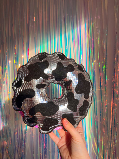 The Discow • 9" Disco Ball Donut. *MADE TO ORDER*