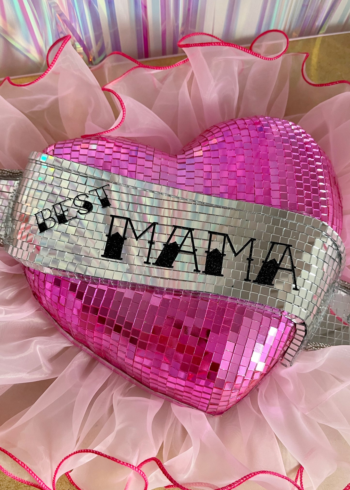 SUGAR MAMA PINK HEART - *Made to Order 2-4 Weeks