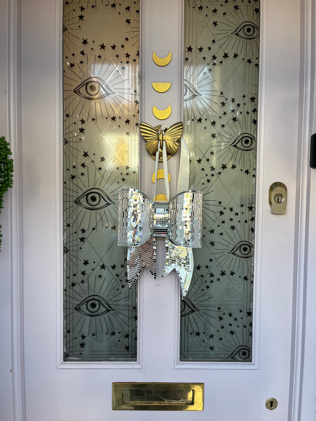 Disco Bow Hanging Artwork