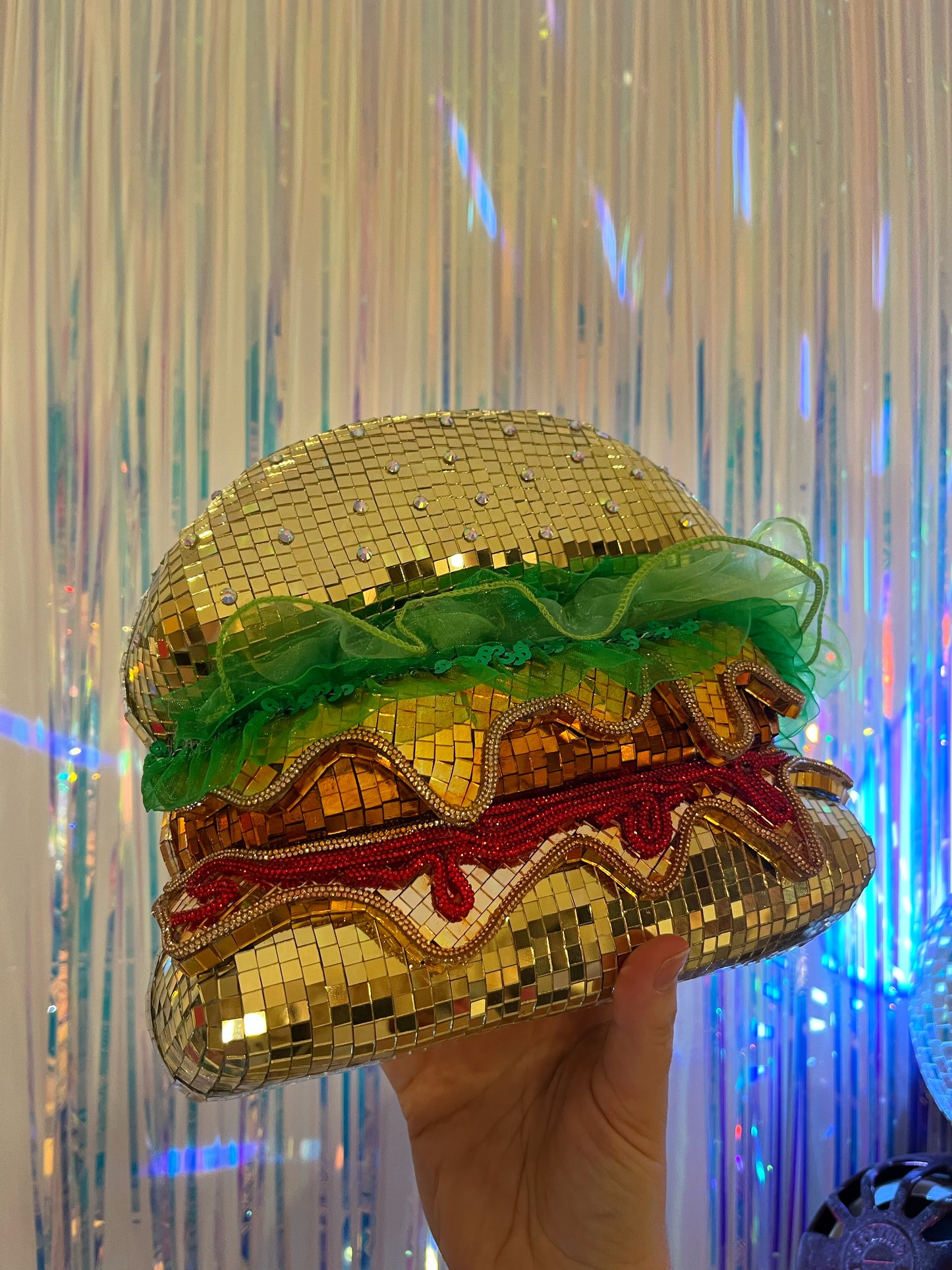 DISCO BURGER. Made To Order *3-4 week Processing Time*